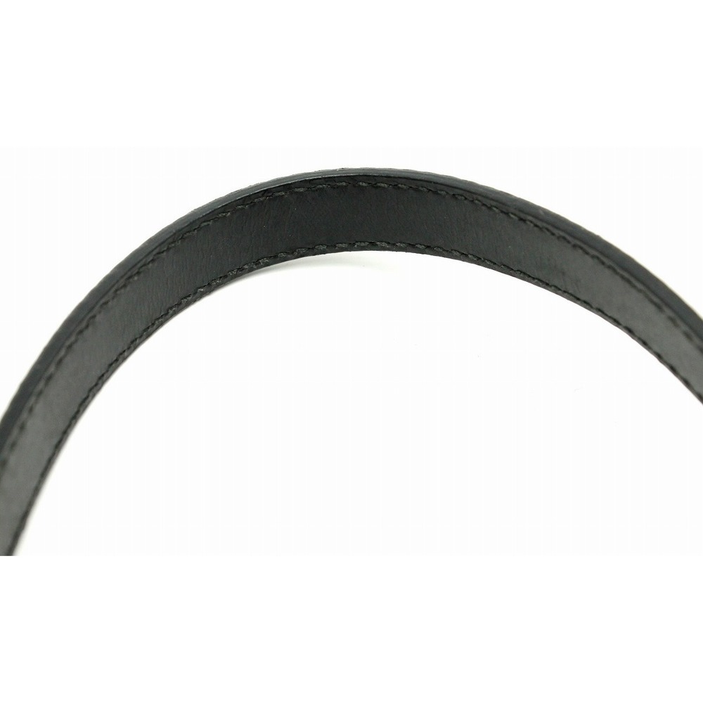 Prada Drawstring Handbag Bag Mini Black Leather N… - image 4